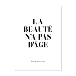 La Beaute N'a Pas D'age - Beauty Has No Age Pink Series Canvas Art Prints