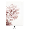 Avalyn Elegant Pink Flowers  Canvas Art Prints