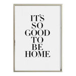Black And White Quotes And Animals Canvas Painting Prints-Heart N' Soul Home-10x15cm no frame-It's so good to be home-Heart N' Soul Home