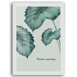 Deer, Green Leaves, Love, Flamingo Bird Canvas Painting Prints-Heart N' Soul Home-10x15 cm no frame-B-Heart N' Soul Home