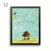 Her Favourite Cloud Art Canvas Painting Prints-Heart N' Soul Home-13x18 cm no frame-12-Heart N' Soul Home