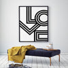LOVE Canvas Painting Prints-HeartnSoulHome-10x15 cm no frame-Heart N' Soul Home
