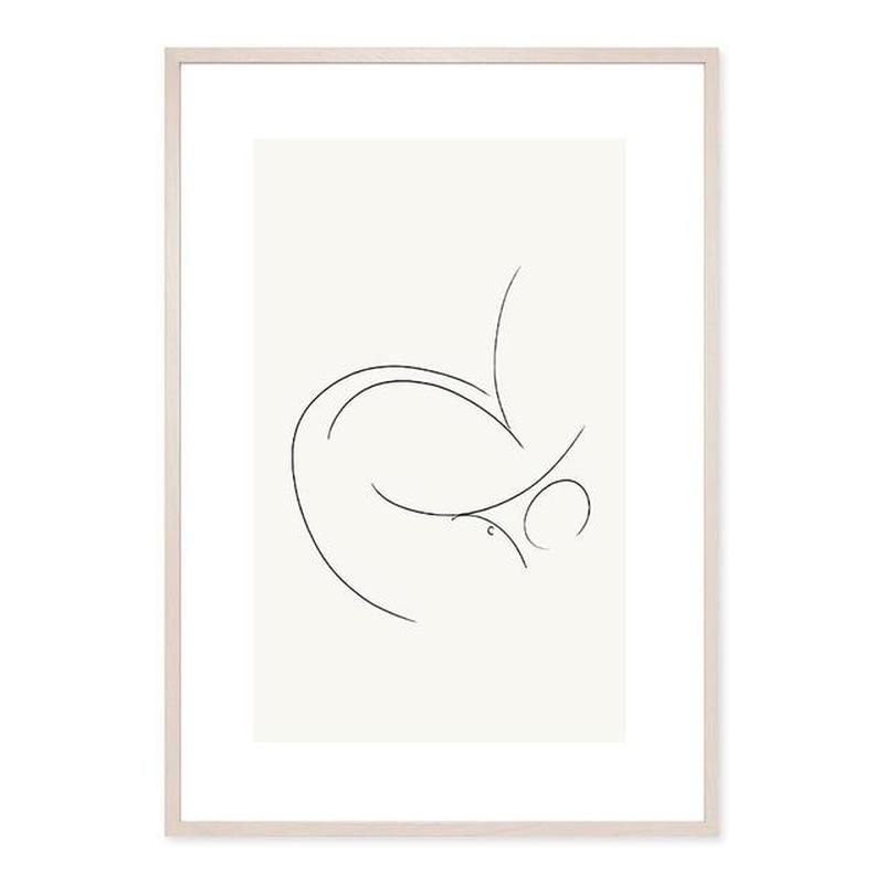 Minimalist Geometric Graphic Abstract Canvas Prints-Heart N' Soul Home-30x40 cm no frame-PICTURE C-Heart N' Soul Home