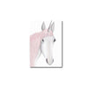 Pink Unicorn / Girl Canvas Painting Prints-Heart N' Soul Home-10x15cm no frame-unicorn-Heart N' Soul Home