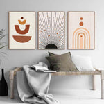 Micah Abstract Art Canvas Prints-Heart N' Soul Home