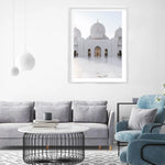 White Mosque Canvas Prints