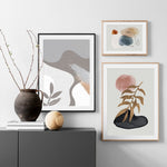Willow Pair Abstract Canvas Prints