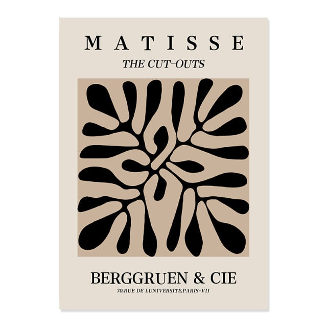 Matisse And Line Art Canvas Prints