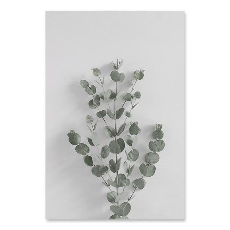 Scandinavian Style Eucalyptus Leaves Canvas Prints-Heart N' Soul Home-Heart N' Soul Home