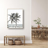 Palm Trees And Ocean Art Print-Heart N' Soul Home