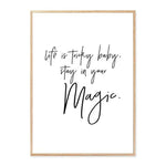 Travel Girl And Quotes Canvas Prints-Heart N' Soul Home-13x18 cm no frame-Life Magic-Heart N' Soul Home